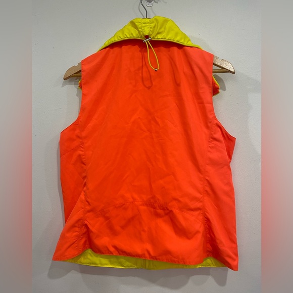 Ralph Lauren Active Reversible Vest Yellow Orange Sleeveless size M - Picture 6 of 13